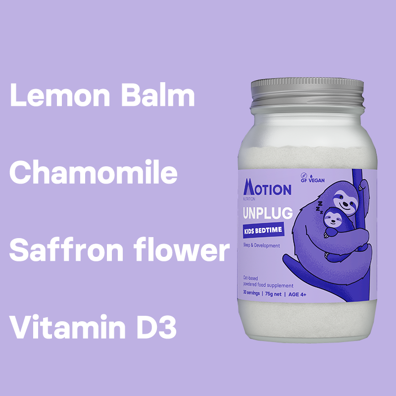 key nutrients Lemon Balm, Chamomile, Saffron flower and Vitamin D3